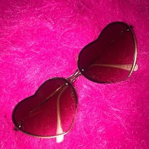 Heart sunglasses
